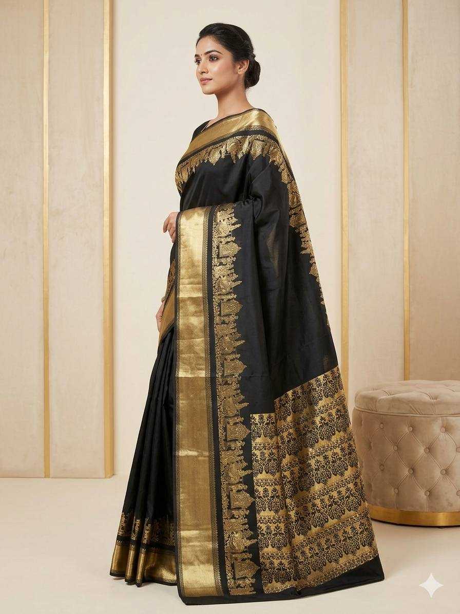 Lichi Silk Party Wear Saree