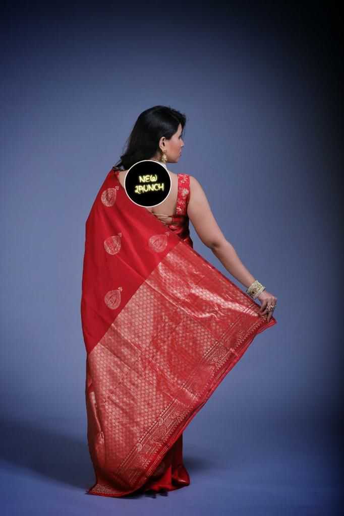 Lichi Silk Designer Saree