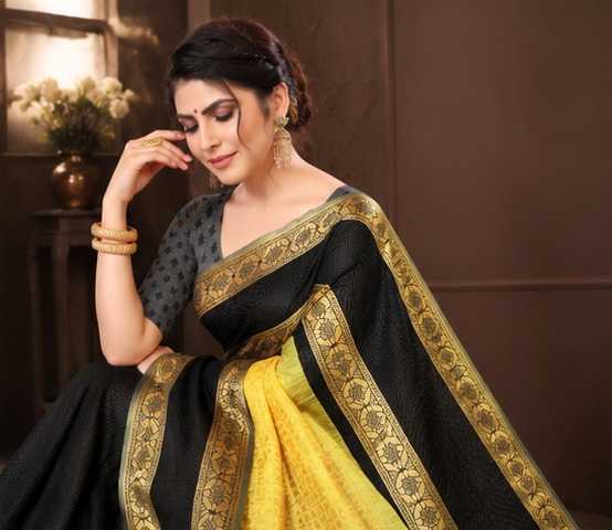 Lichi Silk Party Wear Saree