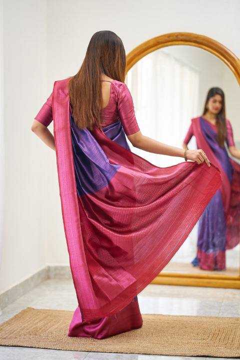 Lichi Silk Jacquard Saree