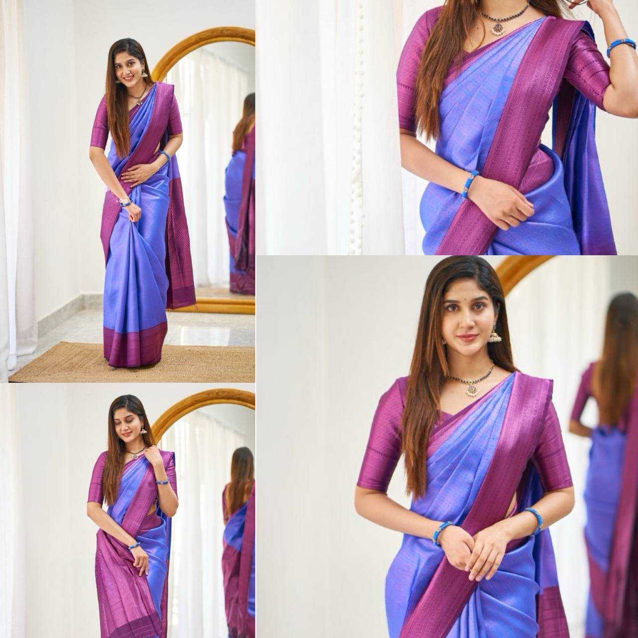 Lichi Silk Jacquard Saree