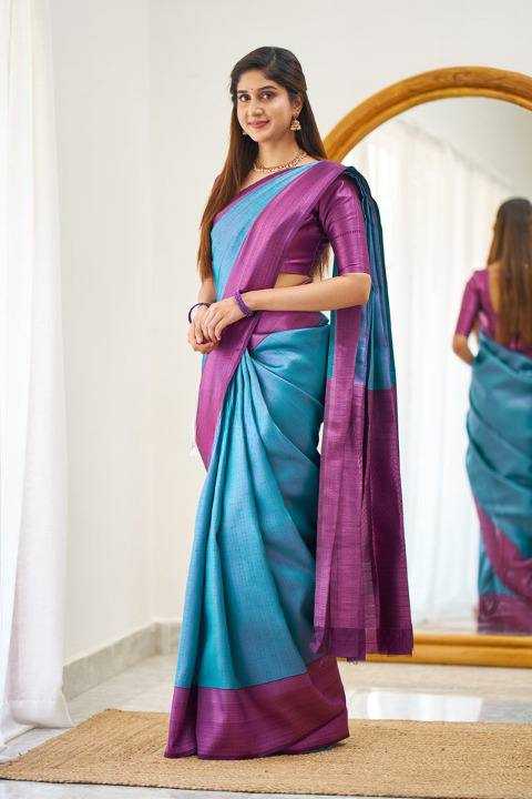 Lichi Silk Jacquard Saree