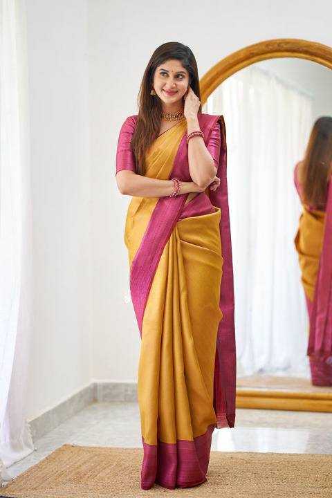 Lichi Silk Jacquard Saree