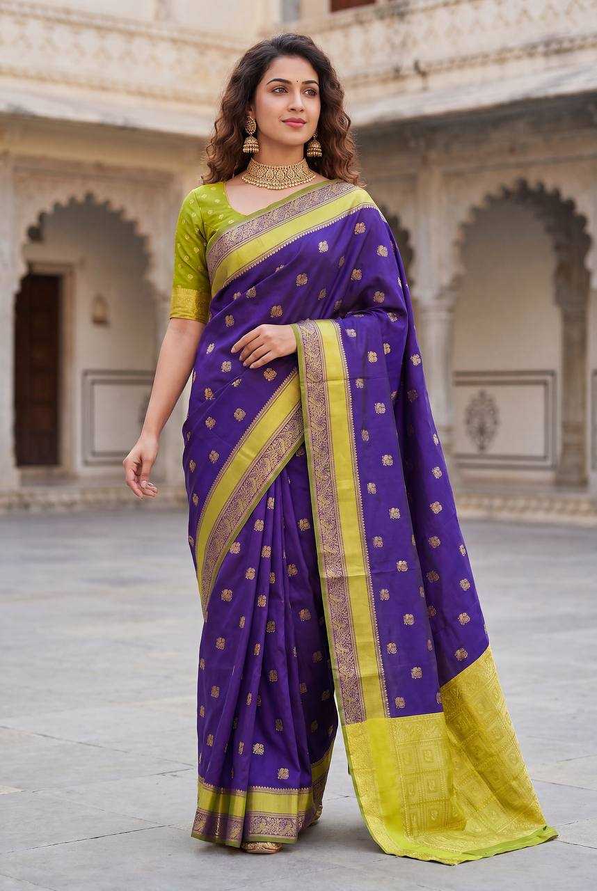 Lichi Silk Fancy Saree