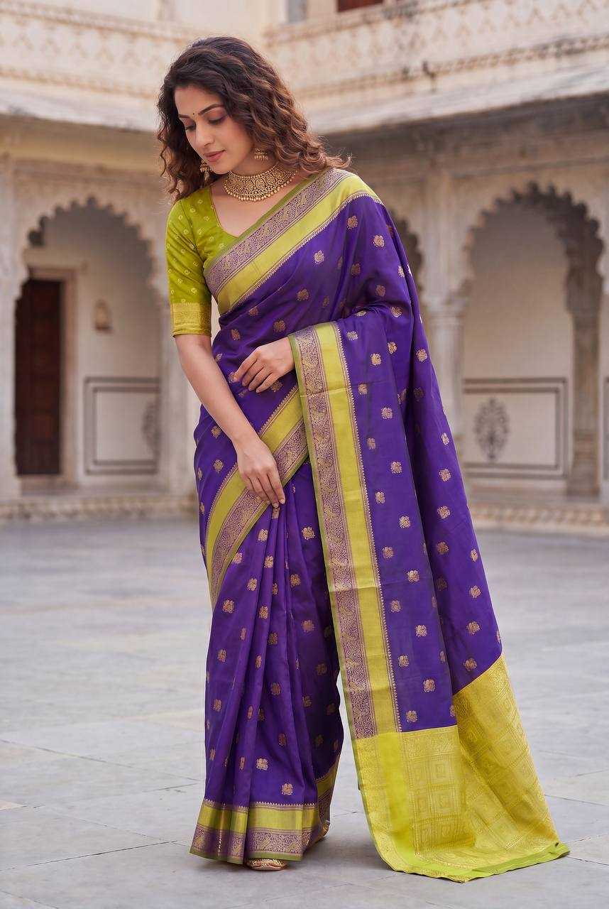 Lichi Silk Fancy Saree