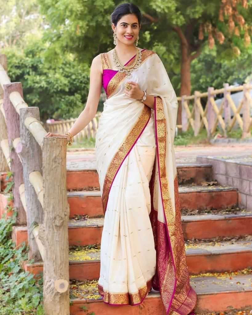 Lichi Silk South Indian Saree