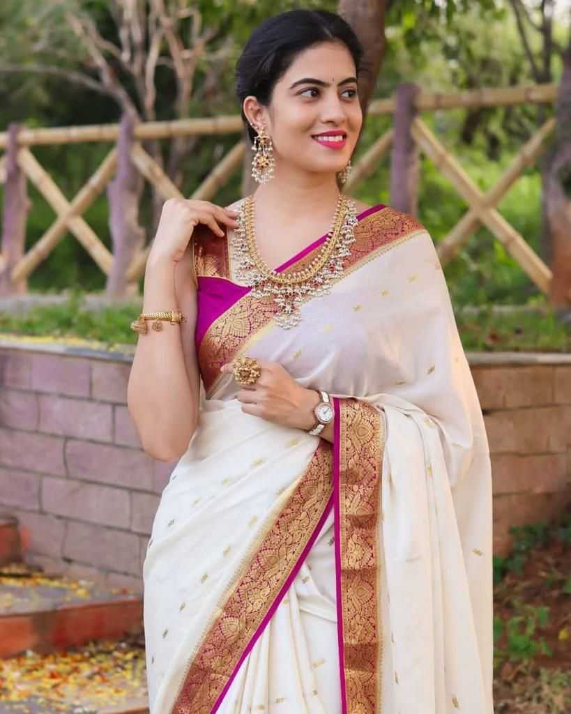 Lichi Silk South Indian Saree