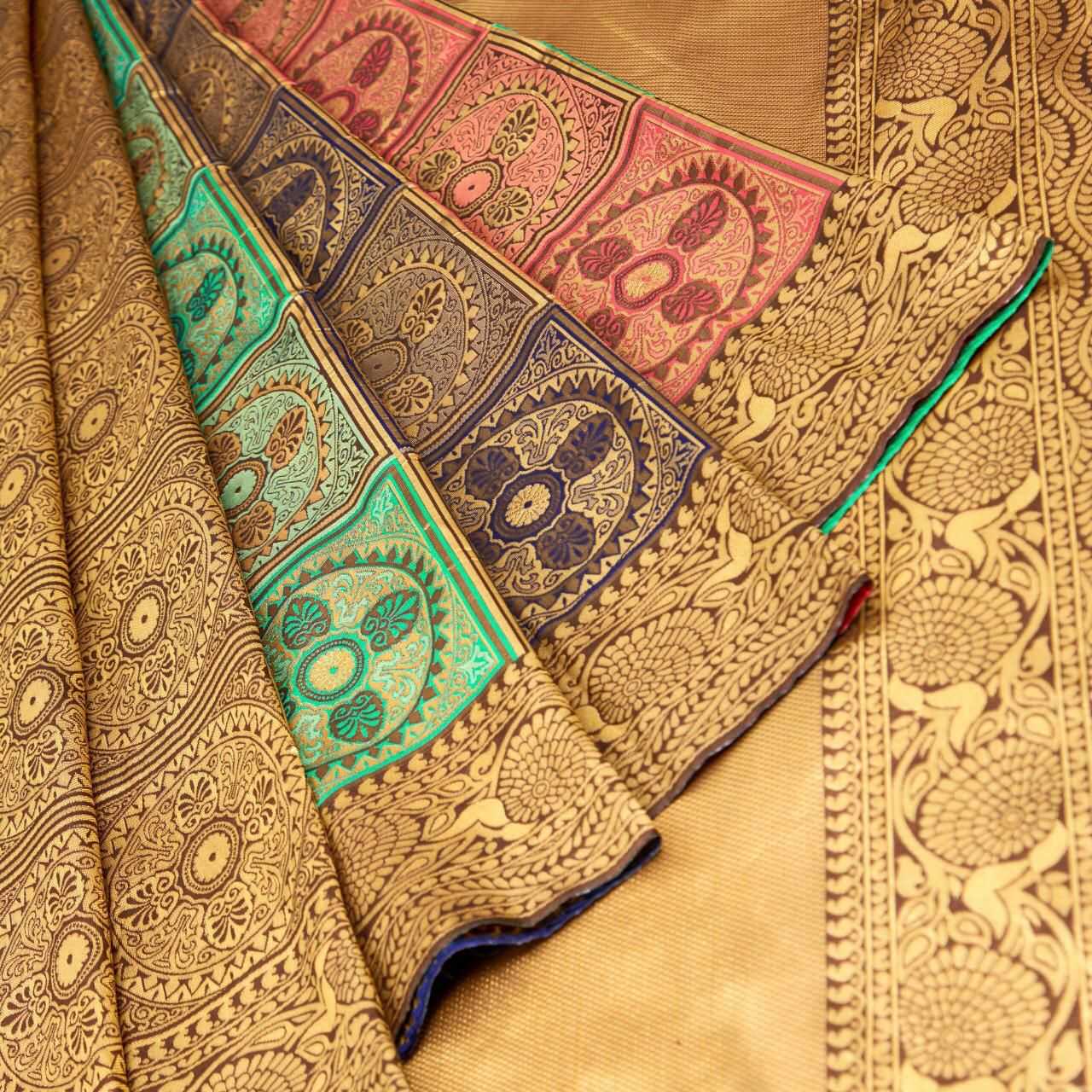 Lichi Silk Banarasi Saree