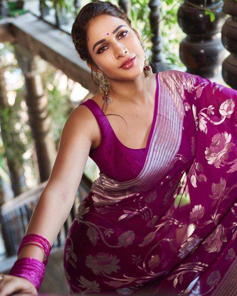 Lichi Silk Fancy Saree