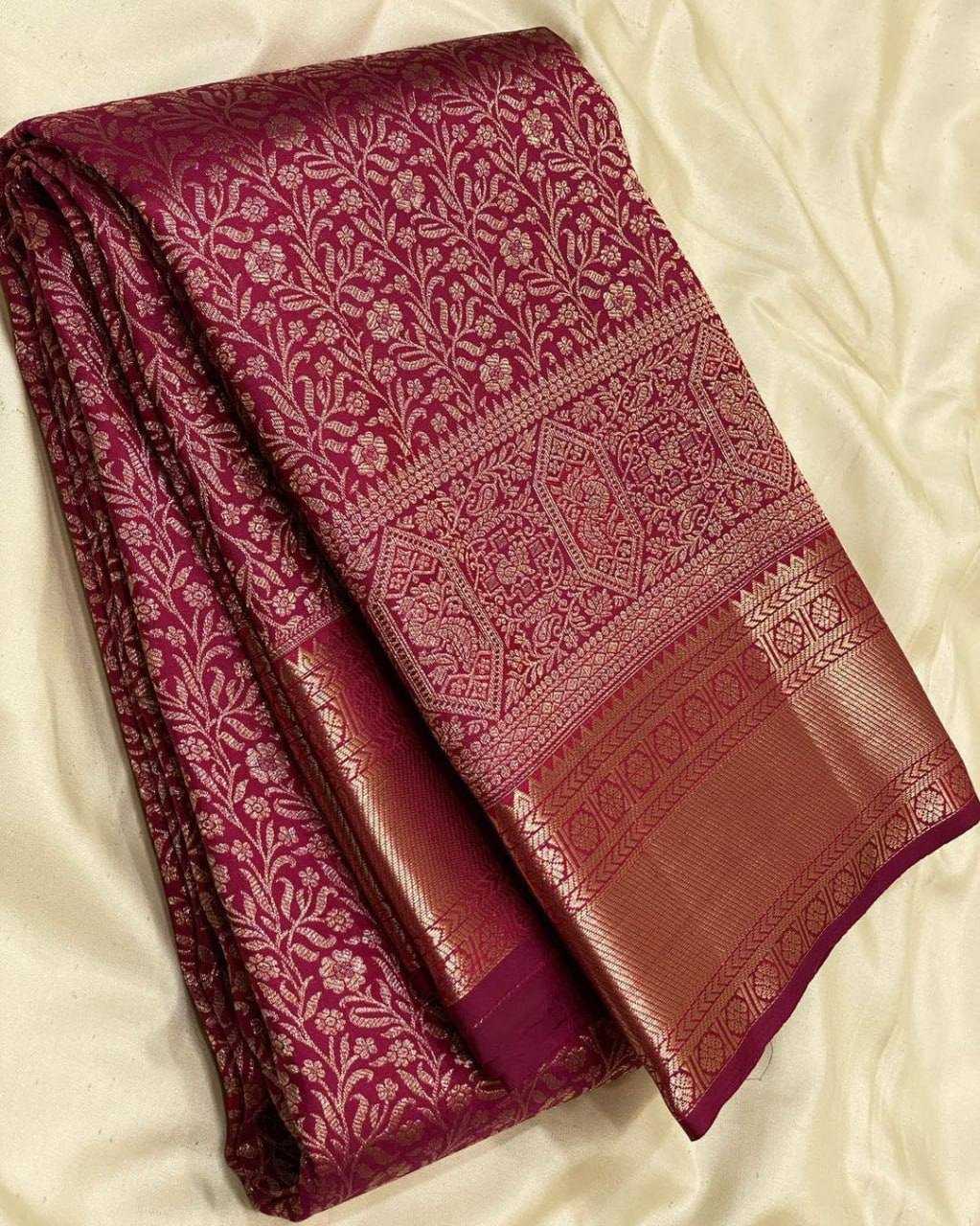 Lichi Silk Banarasi Saree
