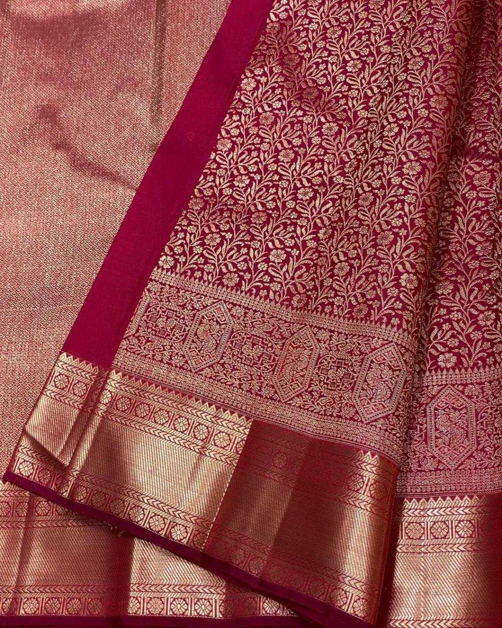 Lichi Silk Banarasi Saree