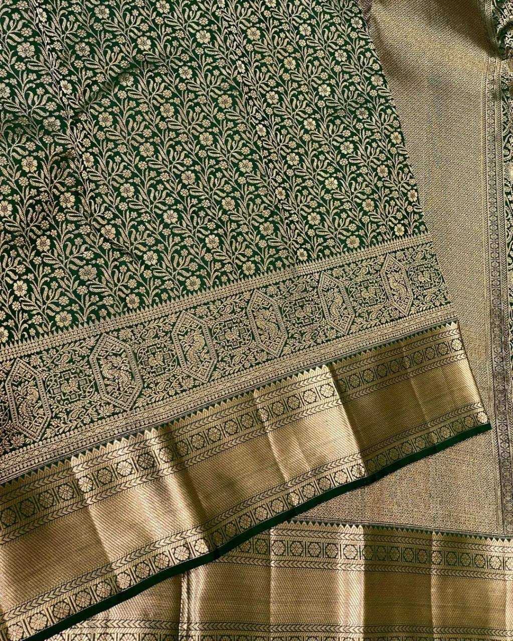 Lichi Silk Banarasi Saree