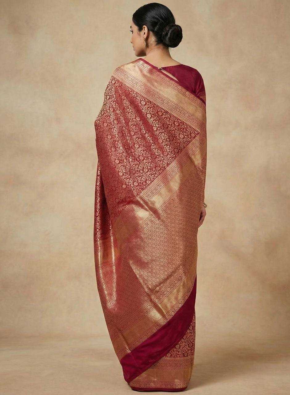 Lichi Silk Banarasi Saree