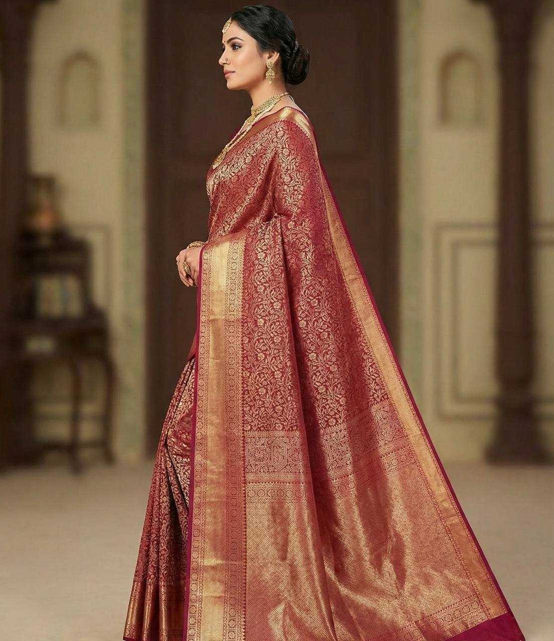 Lichi Silk Banarasi Saree