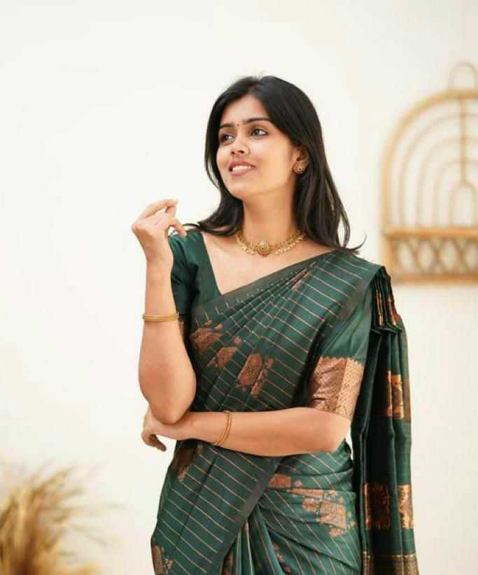 Lichi Silk Fancy Saree