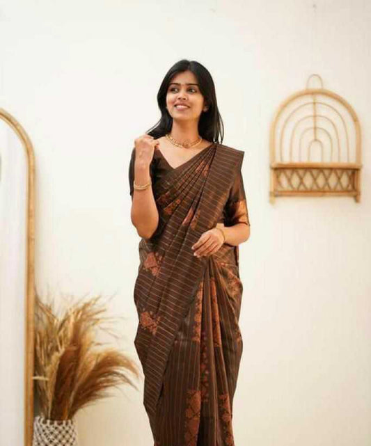 Lichi Silk Fancy Saree