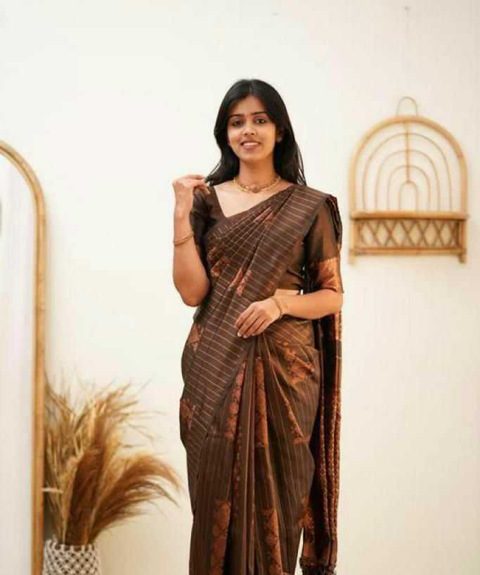 Lichi Silk Fancy Saree