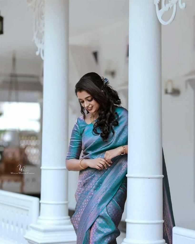 Lichi Silk Fancy Saree