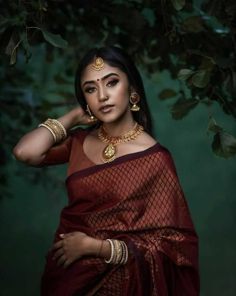Lichi Silk Fancy Saree