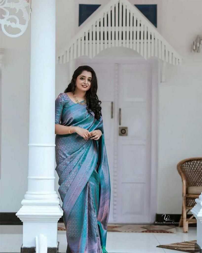 Lichi Silk Fancy Saree