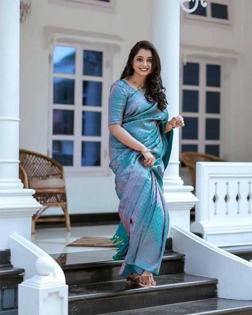 Lichi Silk Fancy Saree