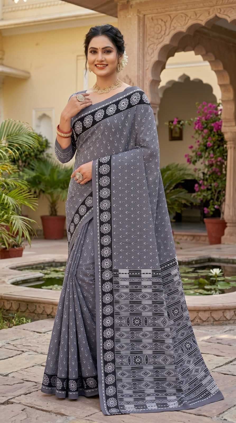 Cotton Designer Saree