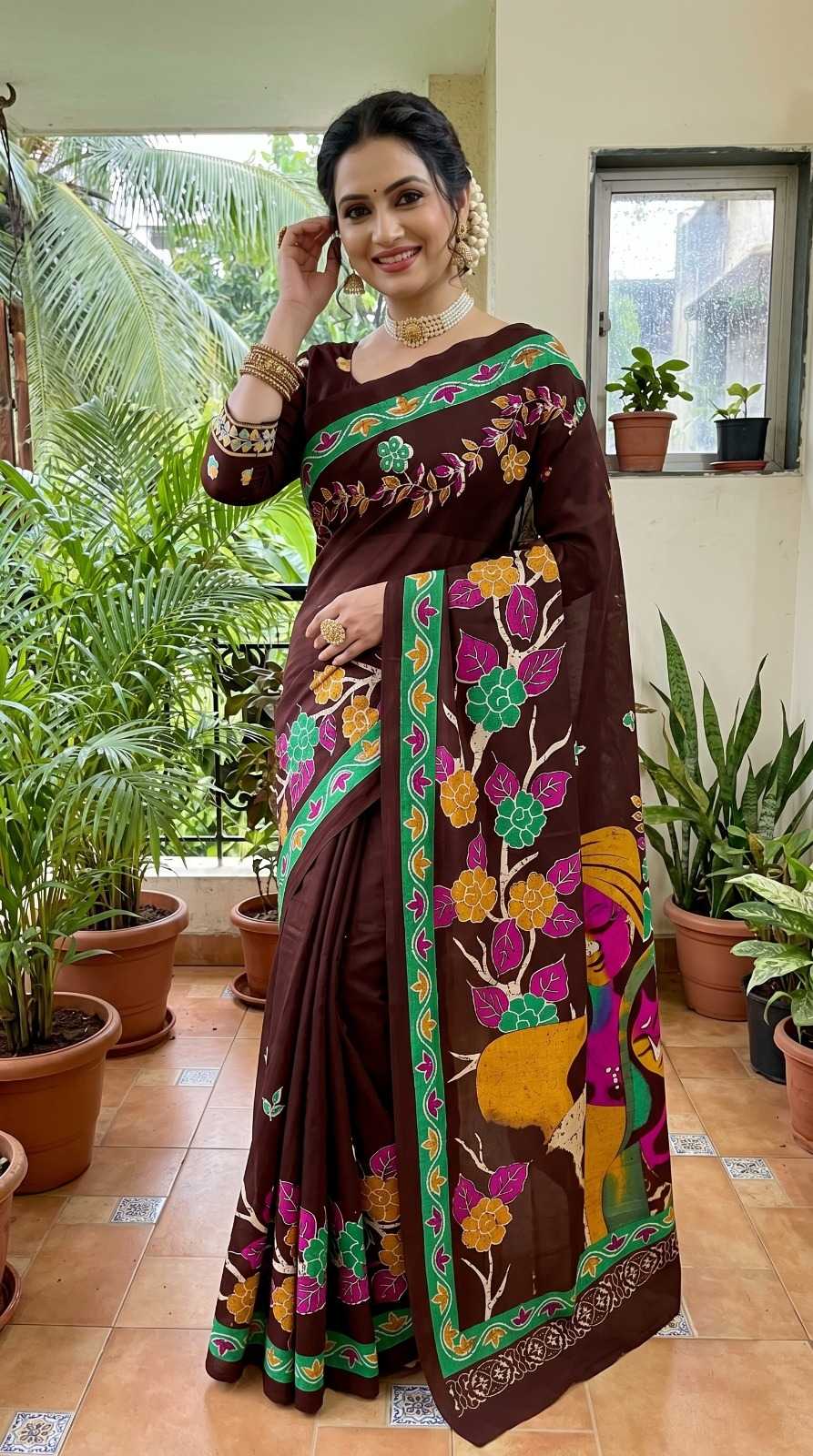 Cotton Designer Saree