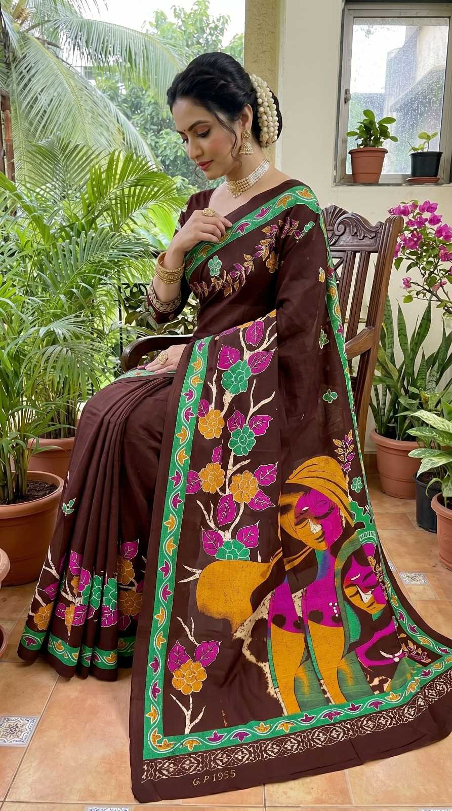 Cotton Designer Saree