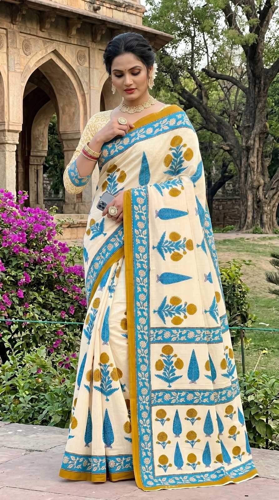 Cotton Designer Saree