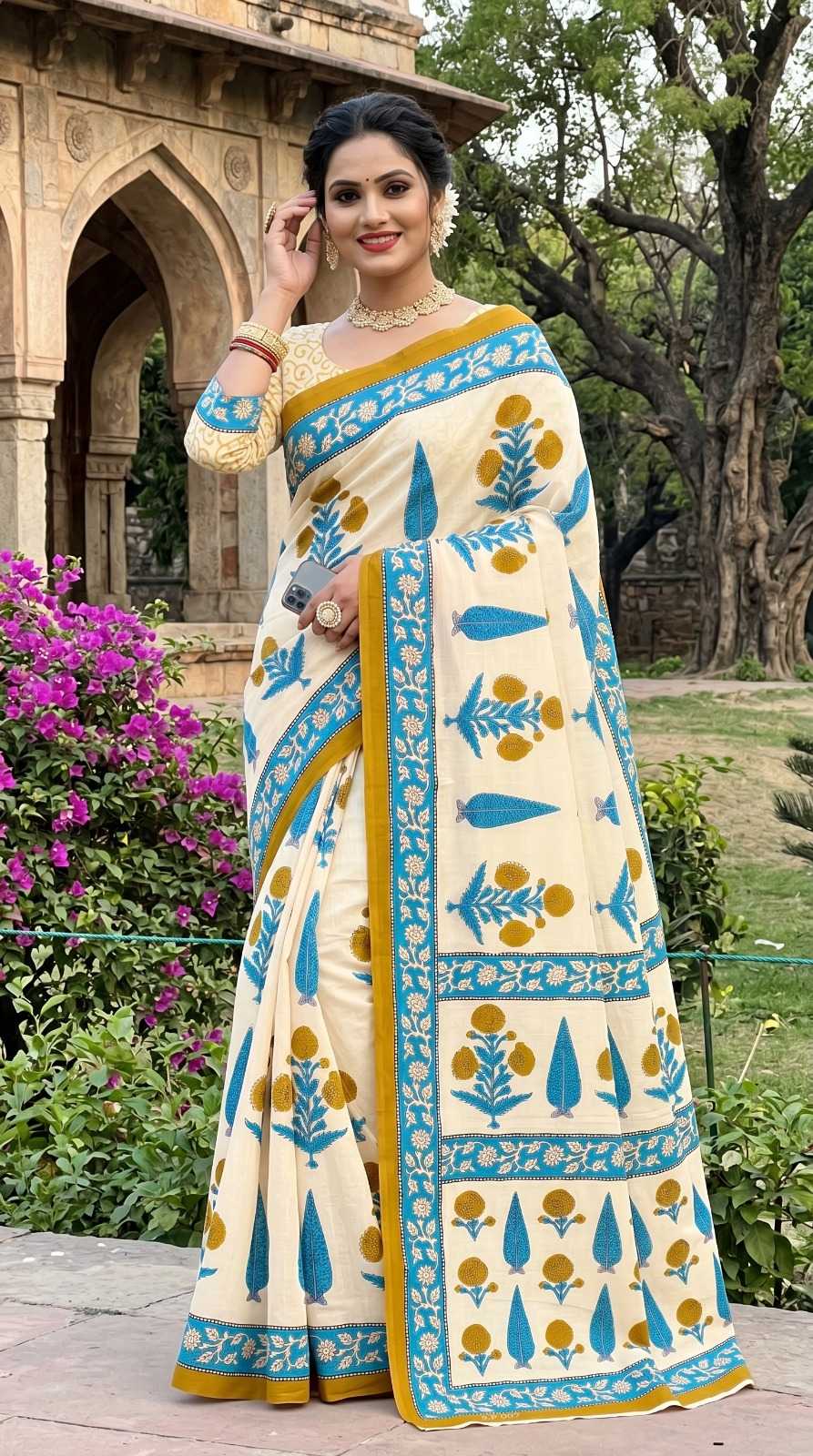 Cotton Designer Saree
