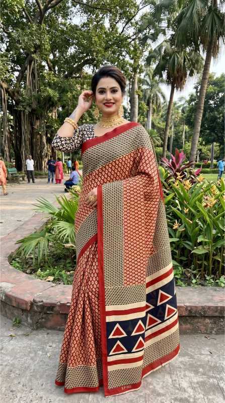 Printed Saree