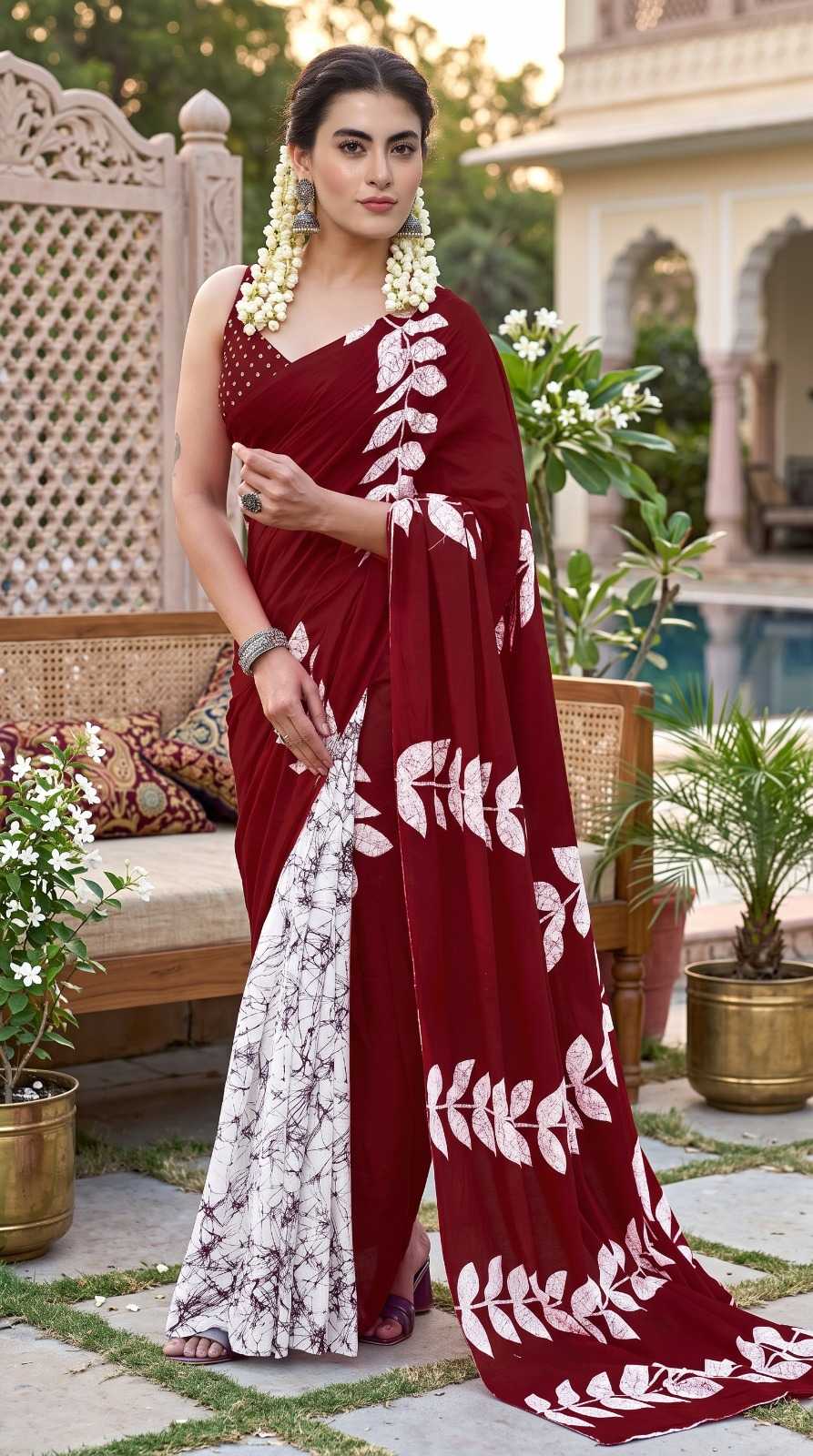 Pure Cotton Designer Saree