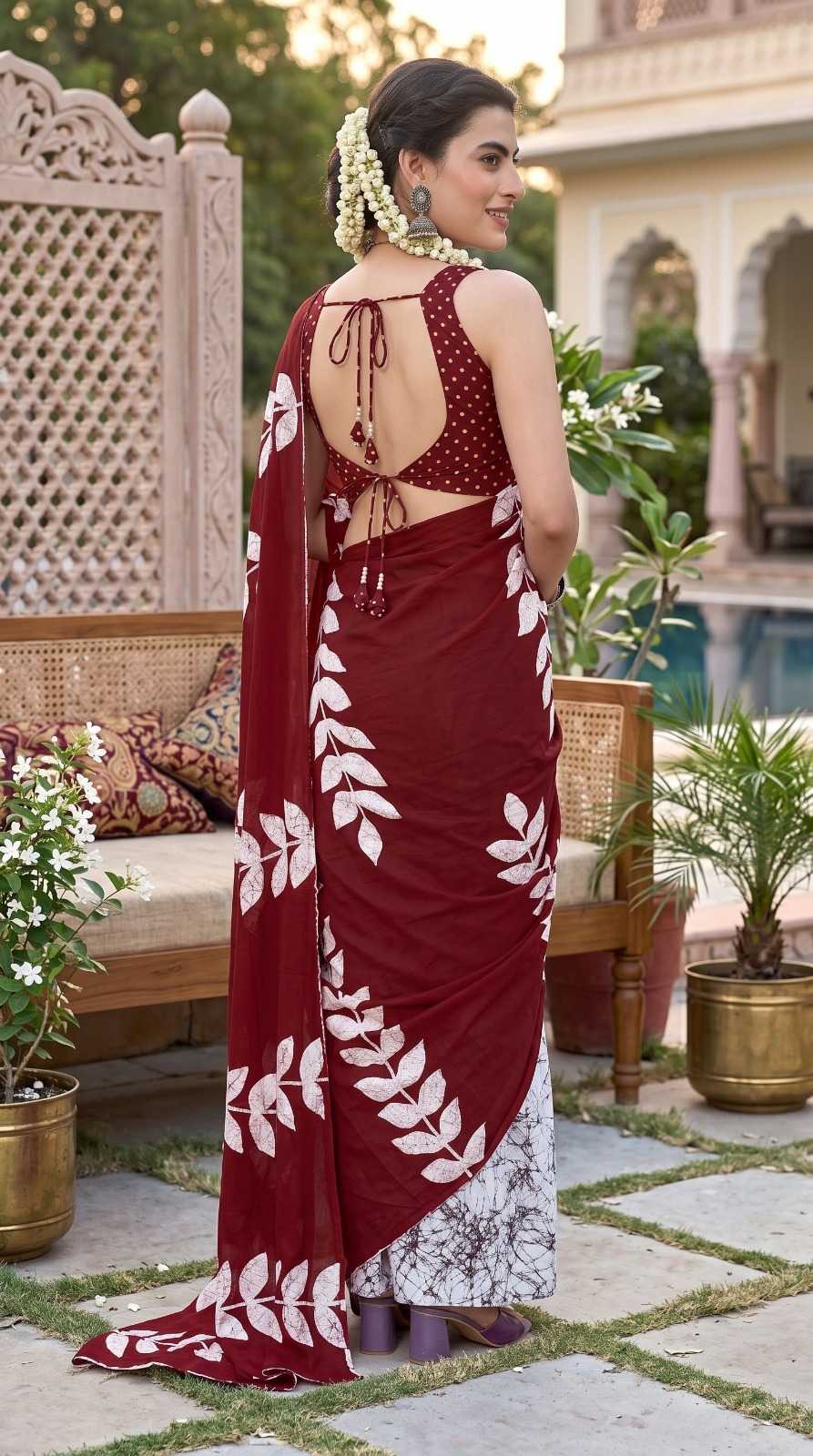 Pure Cotton Designer Saree