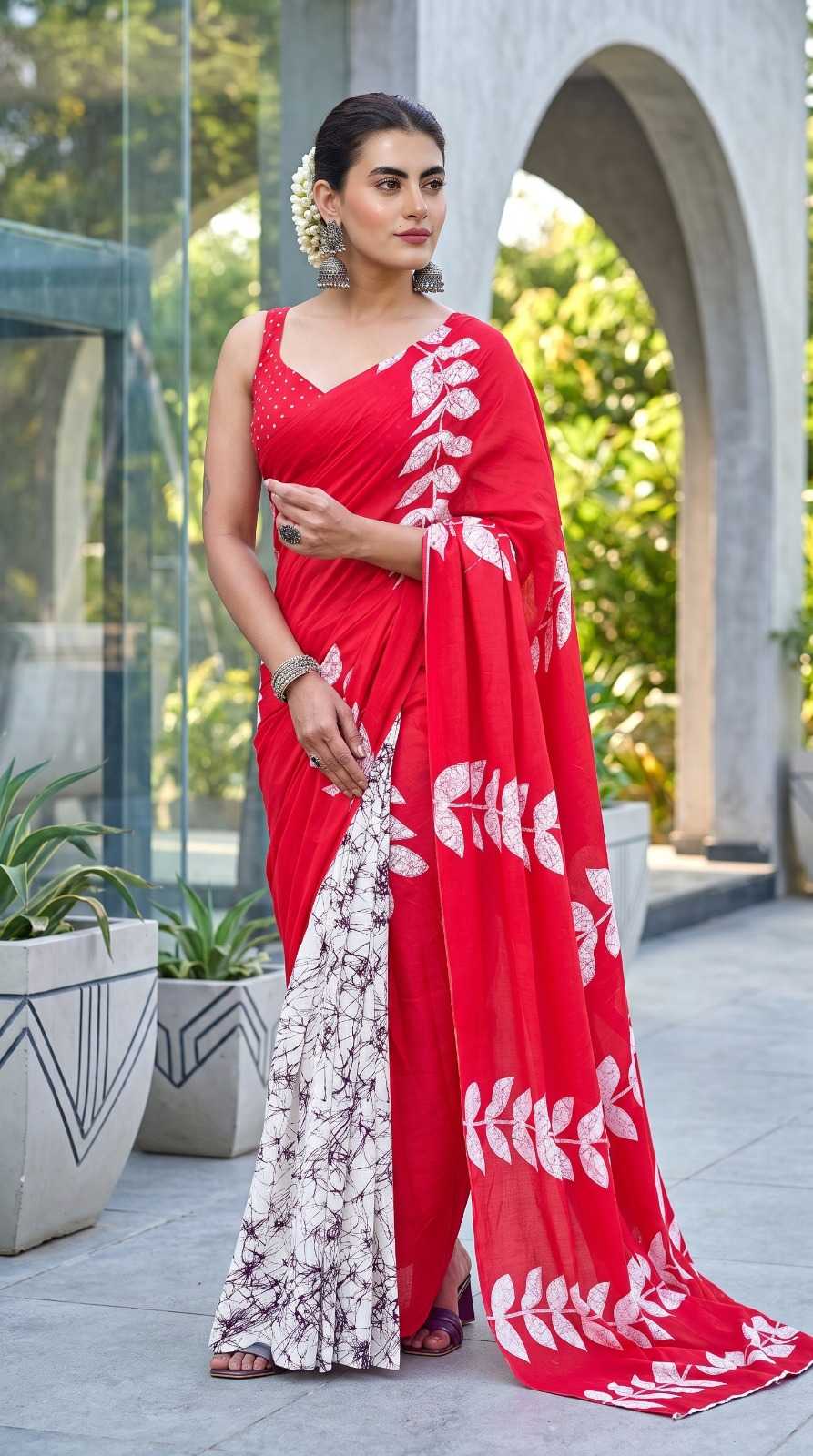 Pure Cotton Designer Saree