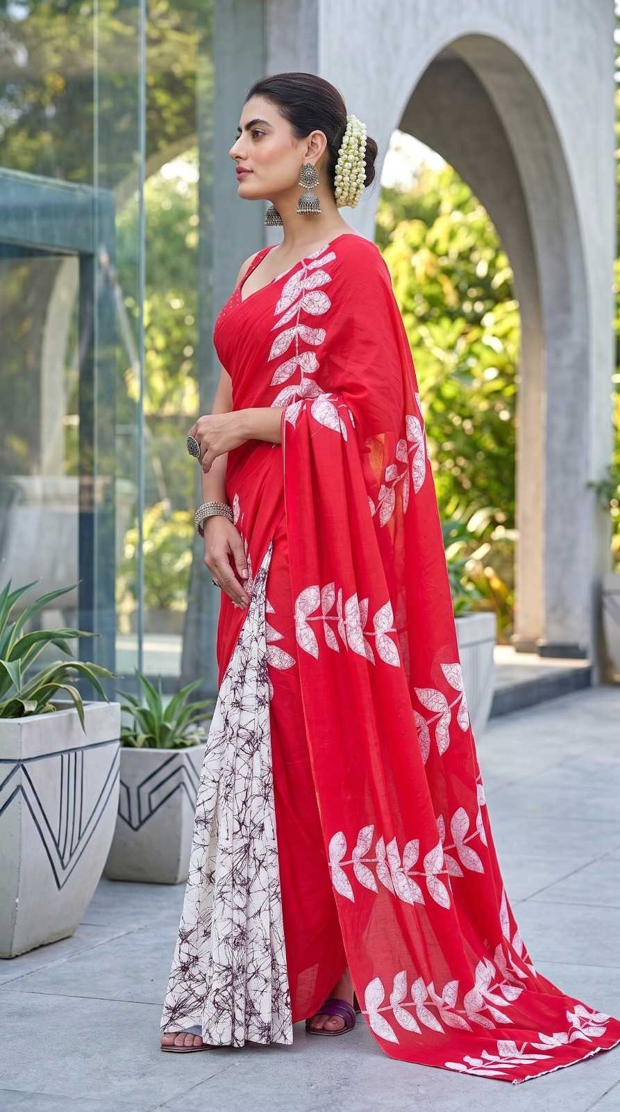 Pure Cotton Designer Saree