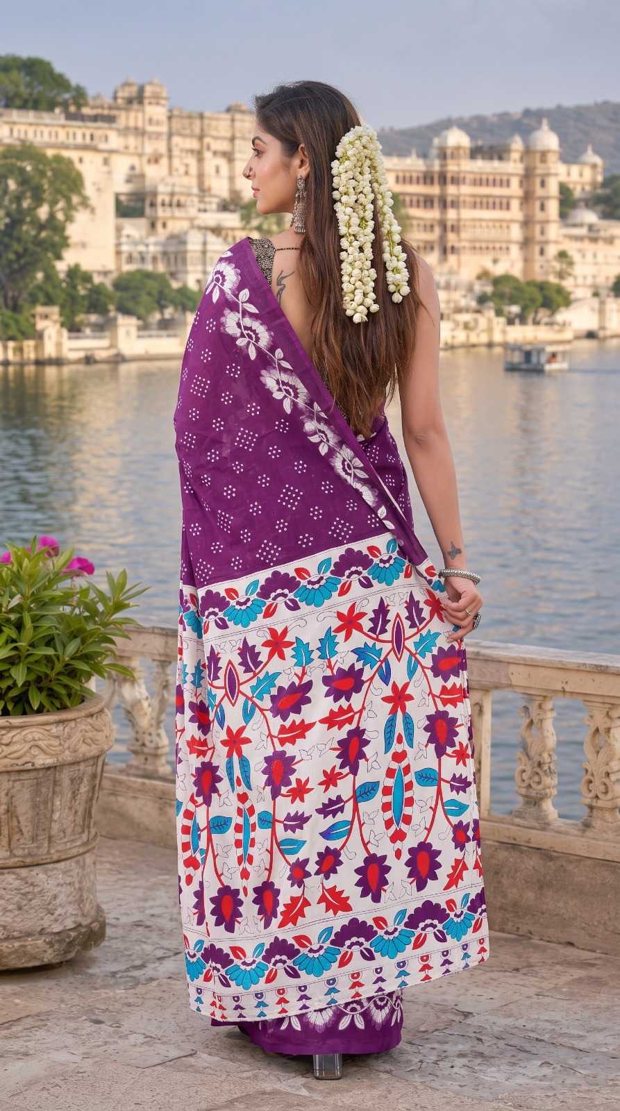 Pure Cotton Designer Saree