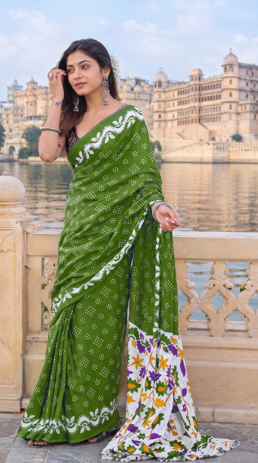 Pure Cotton Designer Saree