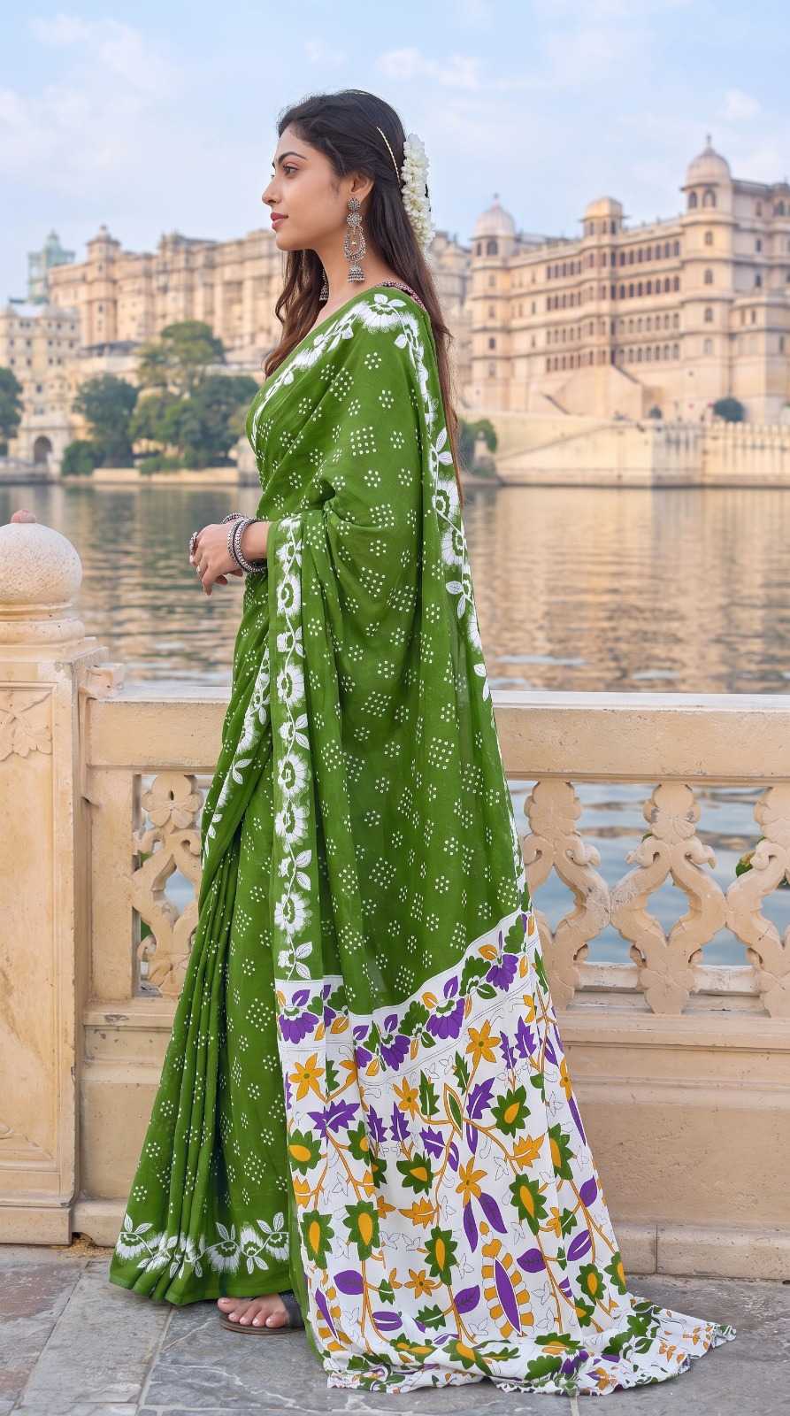 Pure Cotton Designer Saree