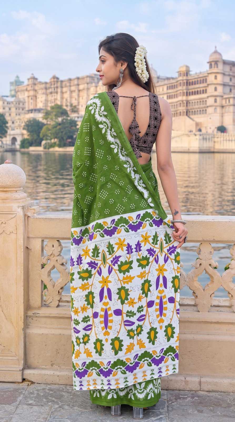 Pure Cotton Designer Saree
