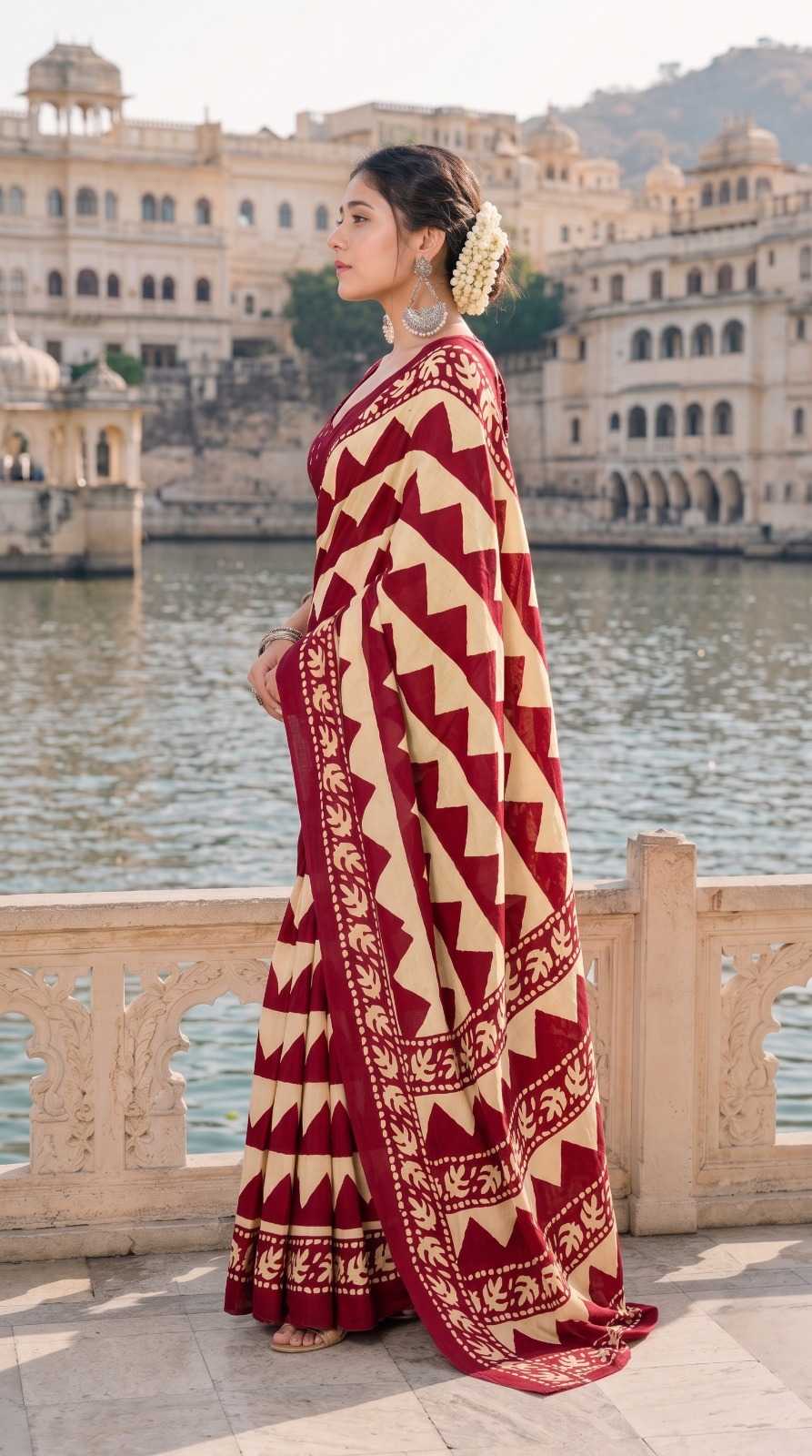 Cotton Party Wear Saree