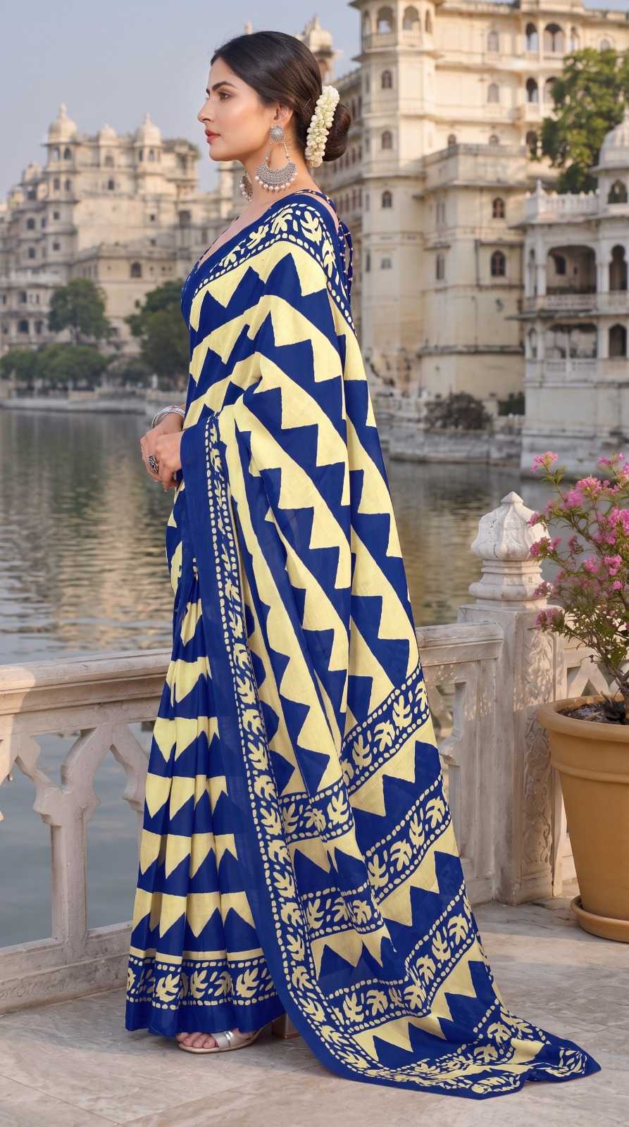 Cotton Party Wear Saree