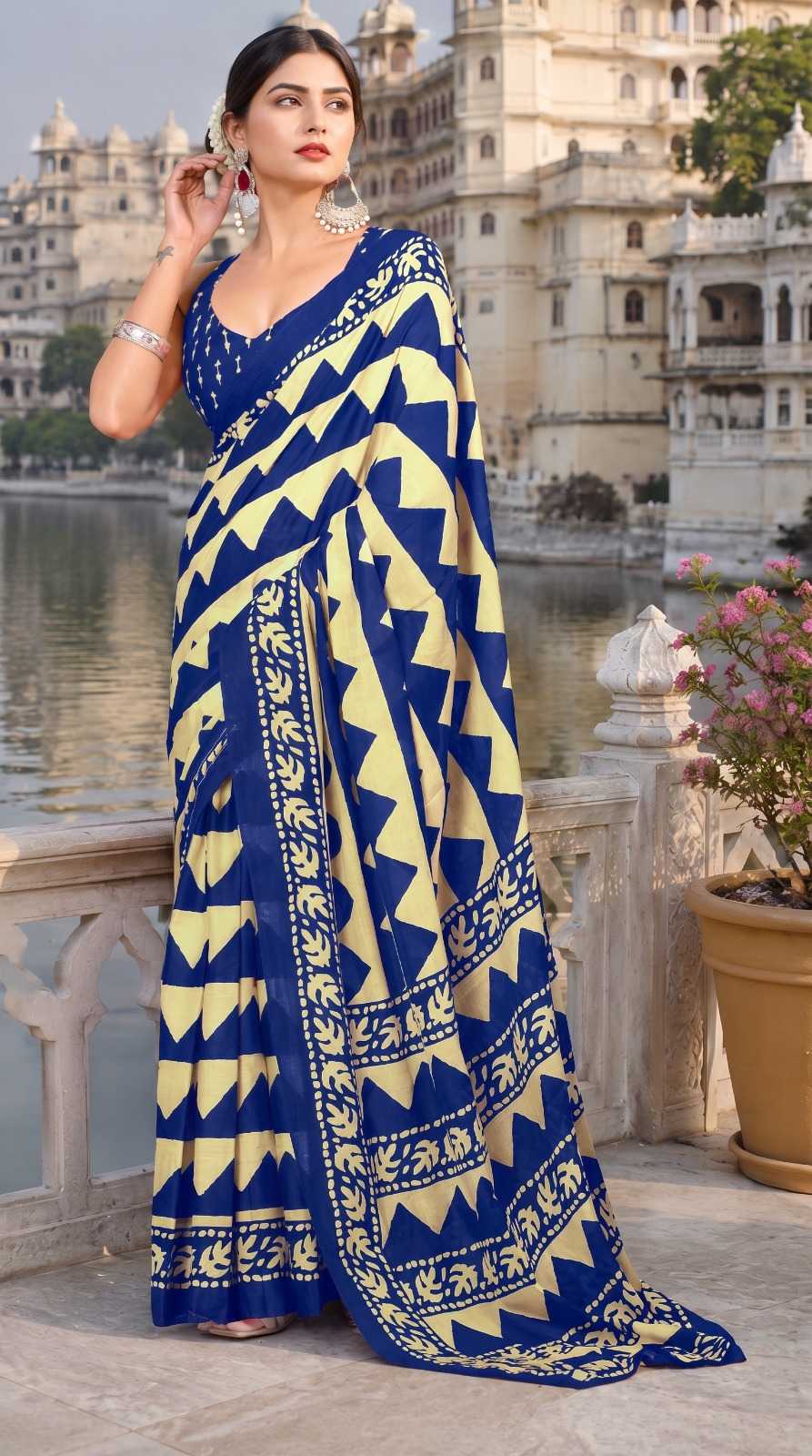 Cotton Party Wear Saree