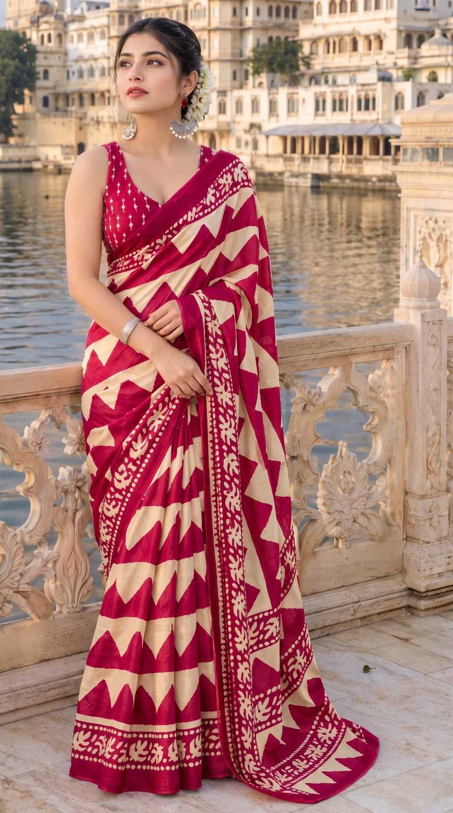 Cotton Party Wear Saree
