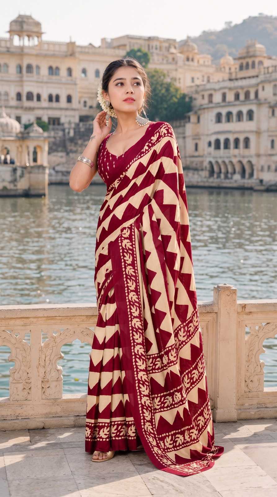 Cotton Party Wear Saree