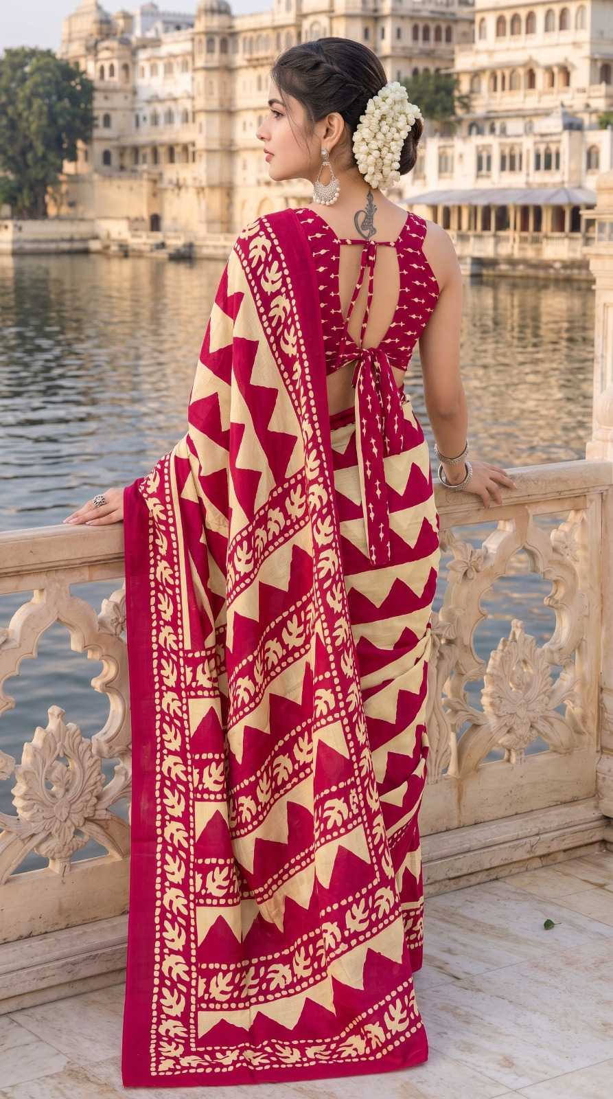 Cotton Party Wear Saree