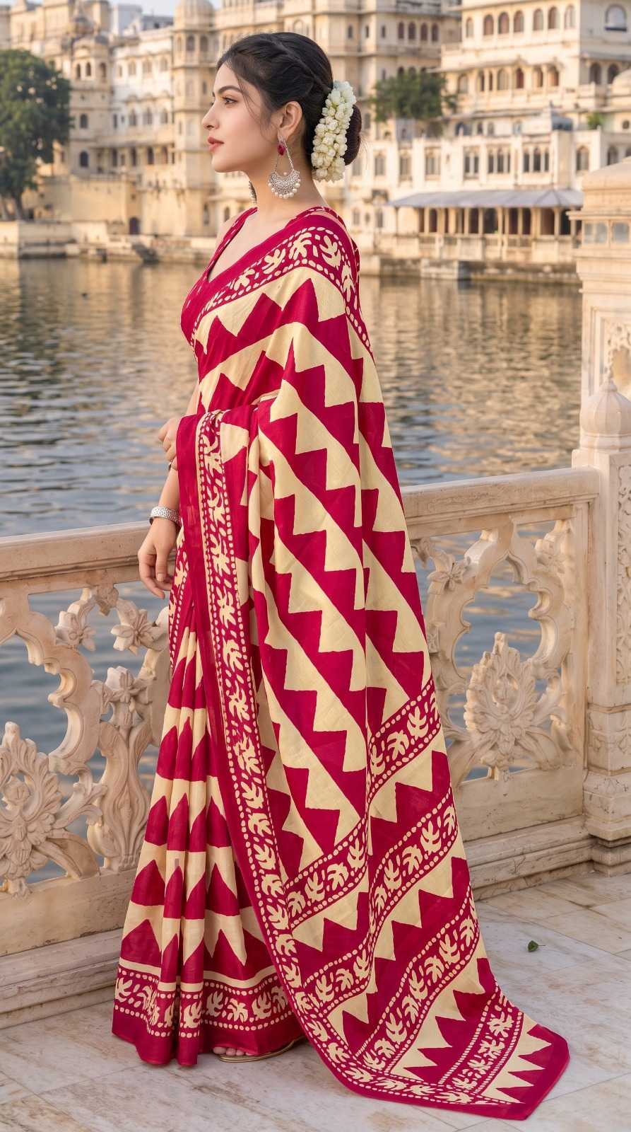 Cotton Party Wear Saree
