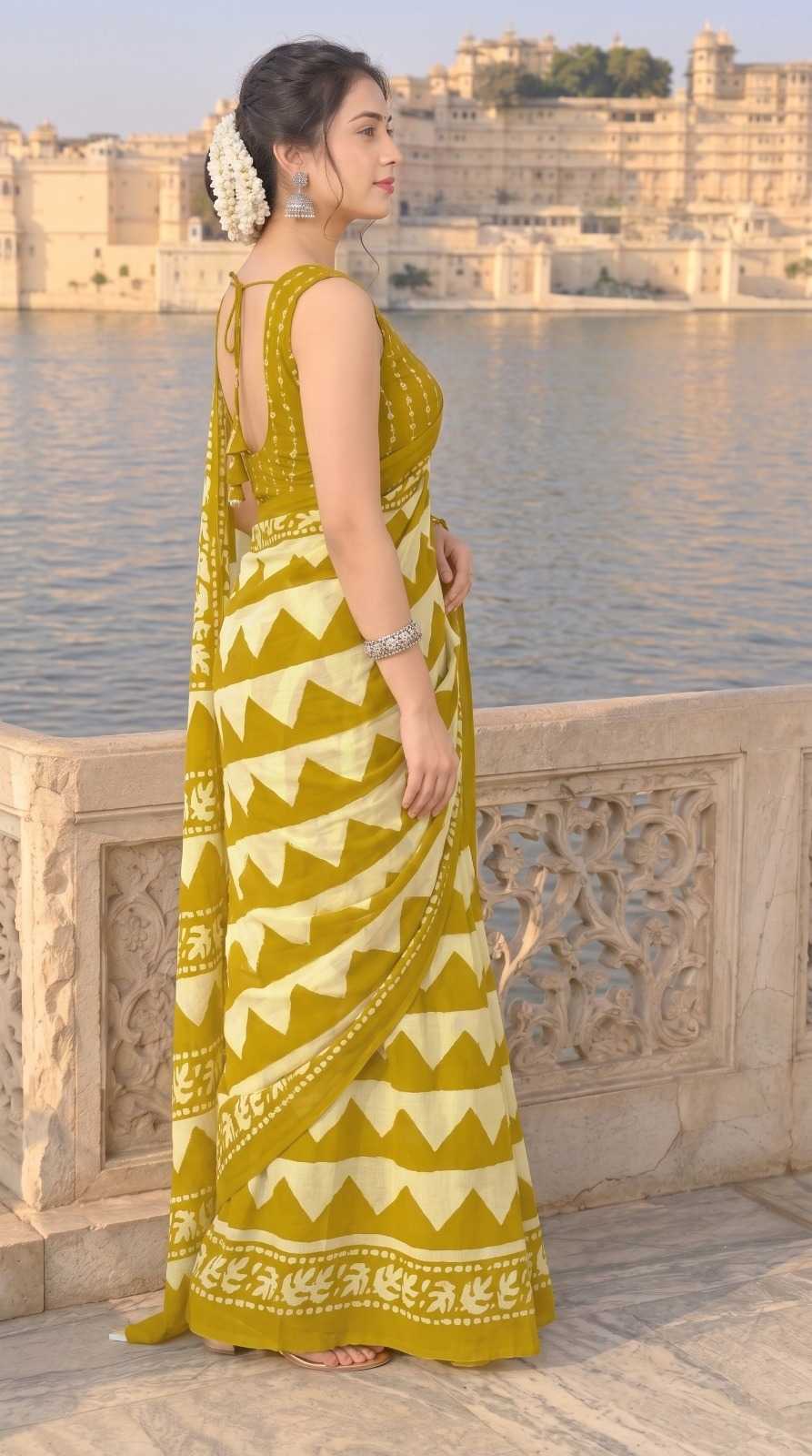 Cotton Party Wear Saree