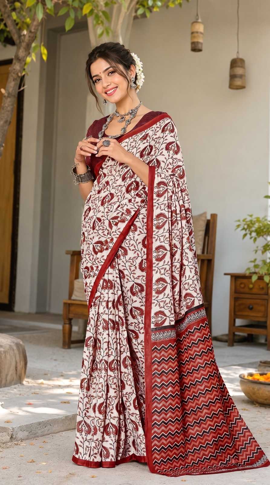 Cotton Designer Saree