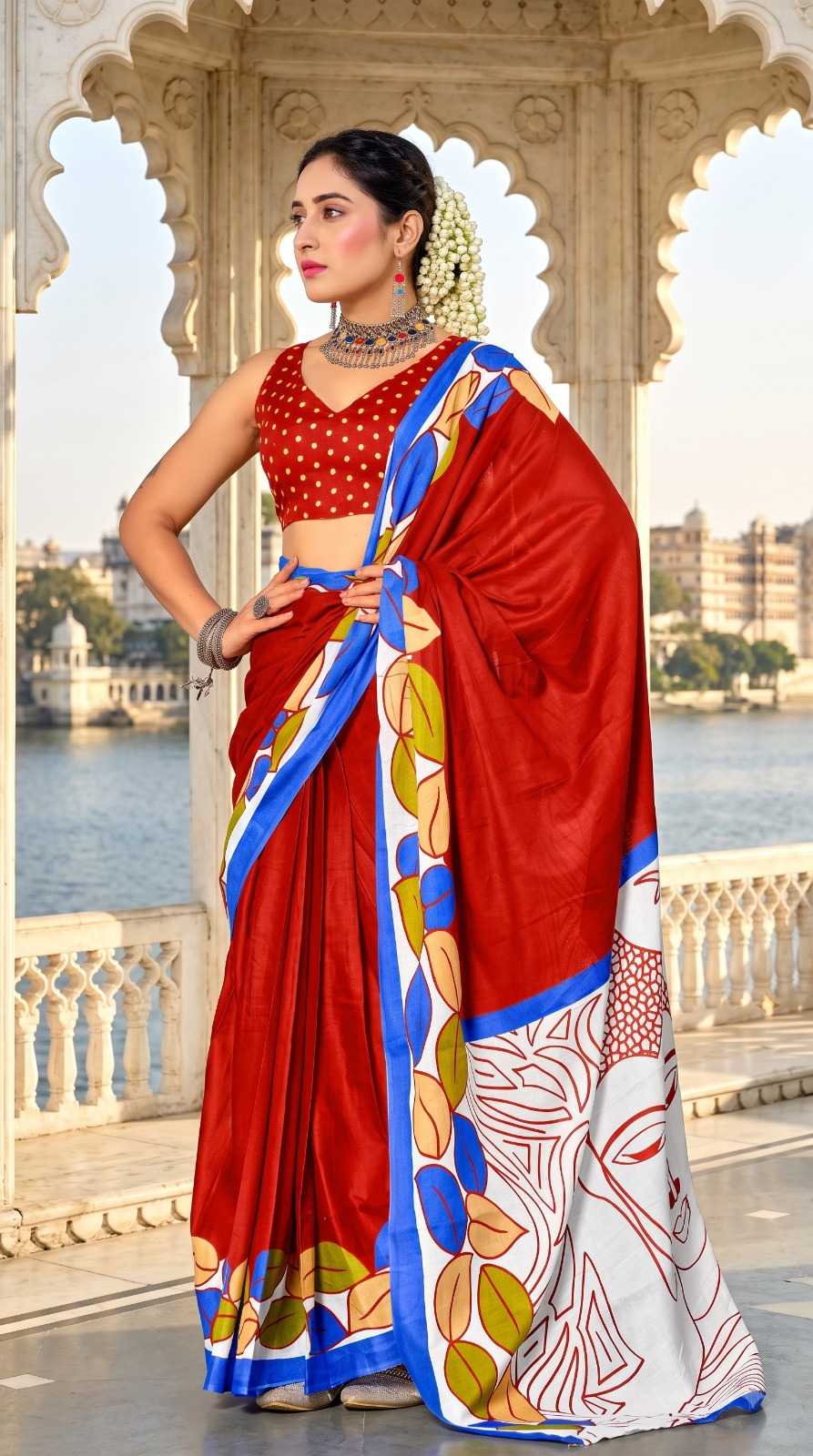 Cotton Designer Saree