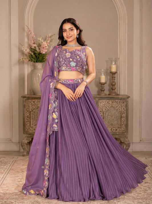 Premium Georgette Designer Lehenga